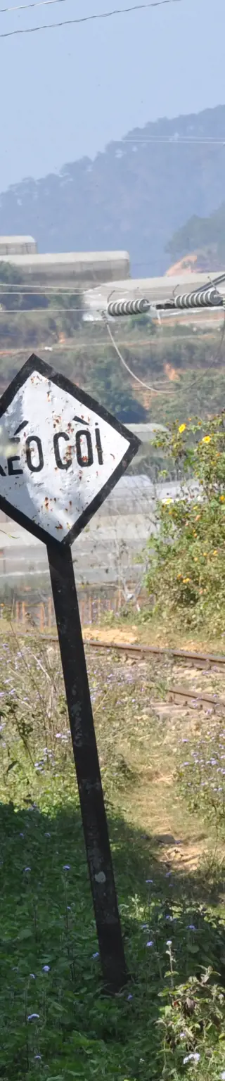 Mit dem Zug nach Dalat